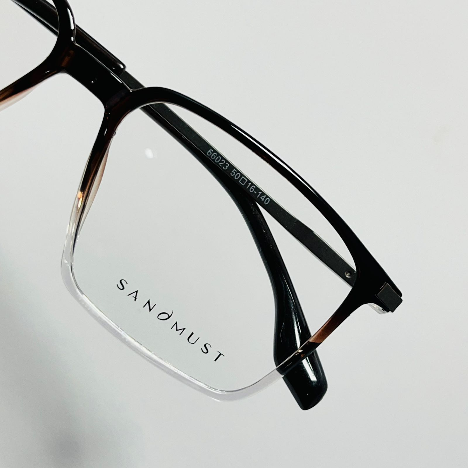 Spexone Sandmust Full-Rim Square Eyewear