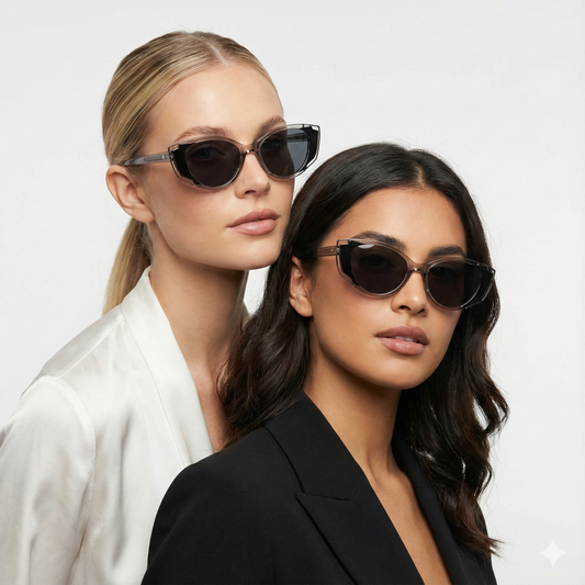 Spexone Specsmith Series:tranculent grey Frame with Dark Grey Lens