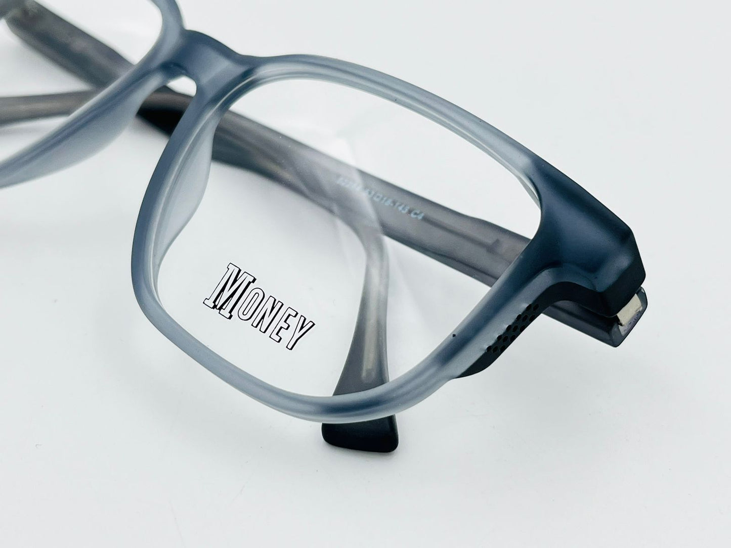 spexone money light blue premium eyewear
