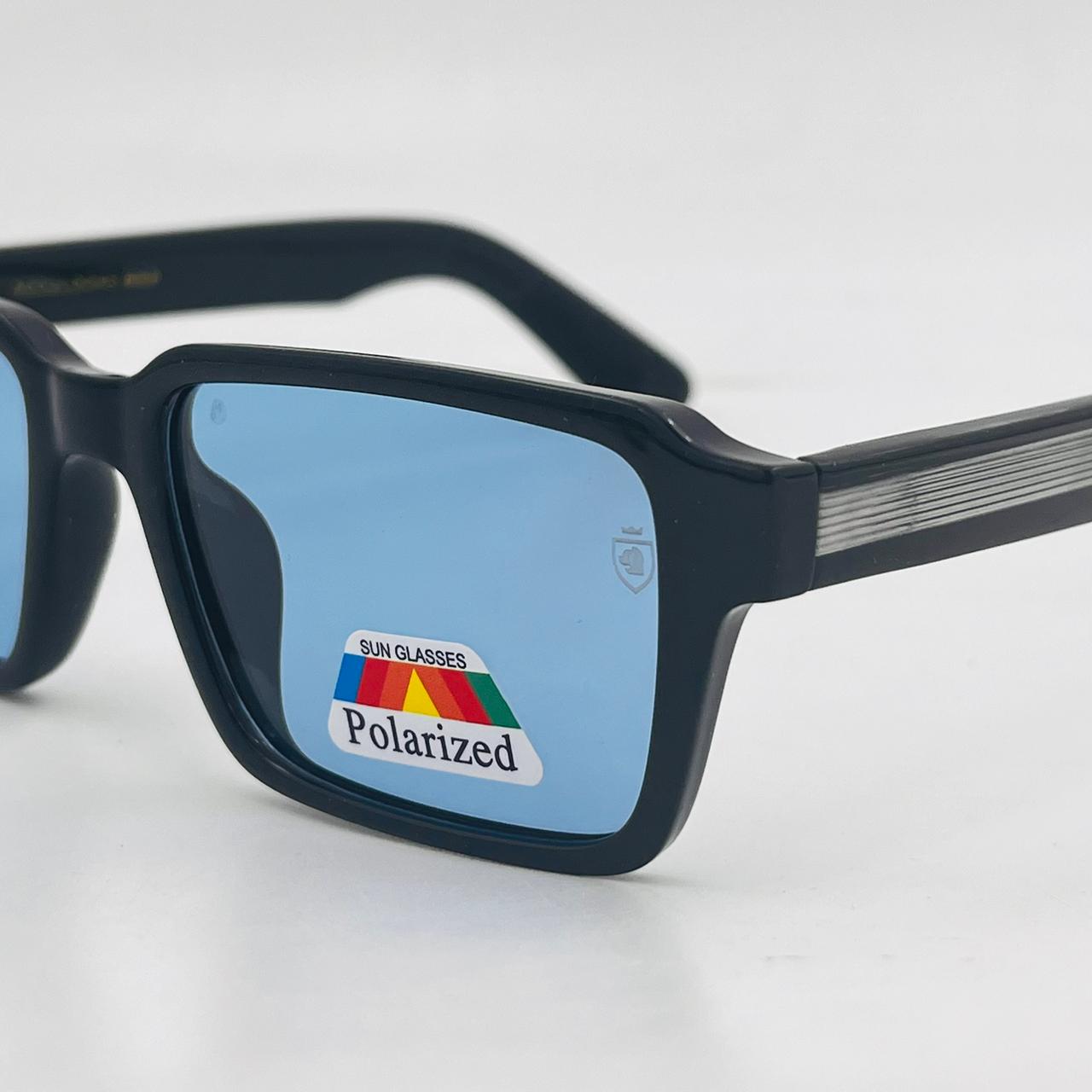 Spexone spexmark AL8804 series : Glossy black frame with Light blue lens