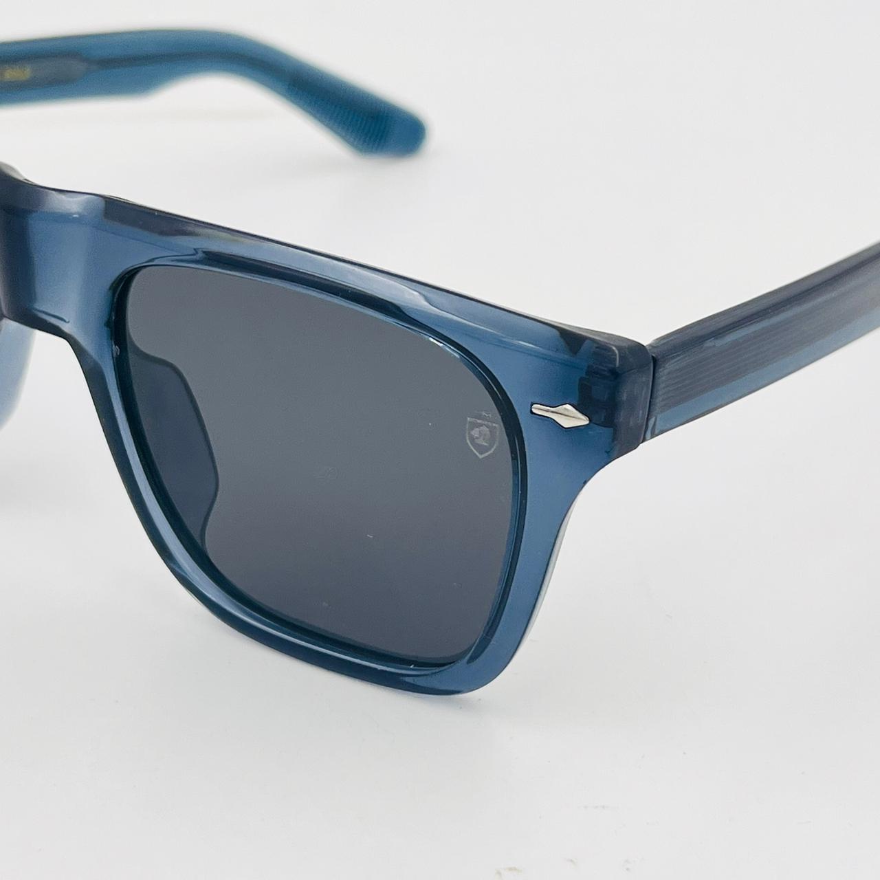 Spexone spexmark AL8805 series :Crystal Blue frame with Dark Grey lens