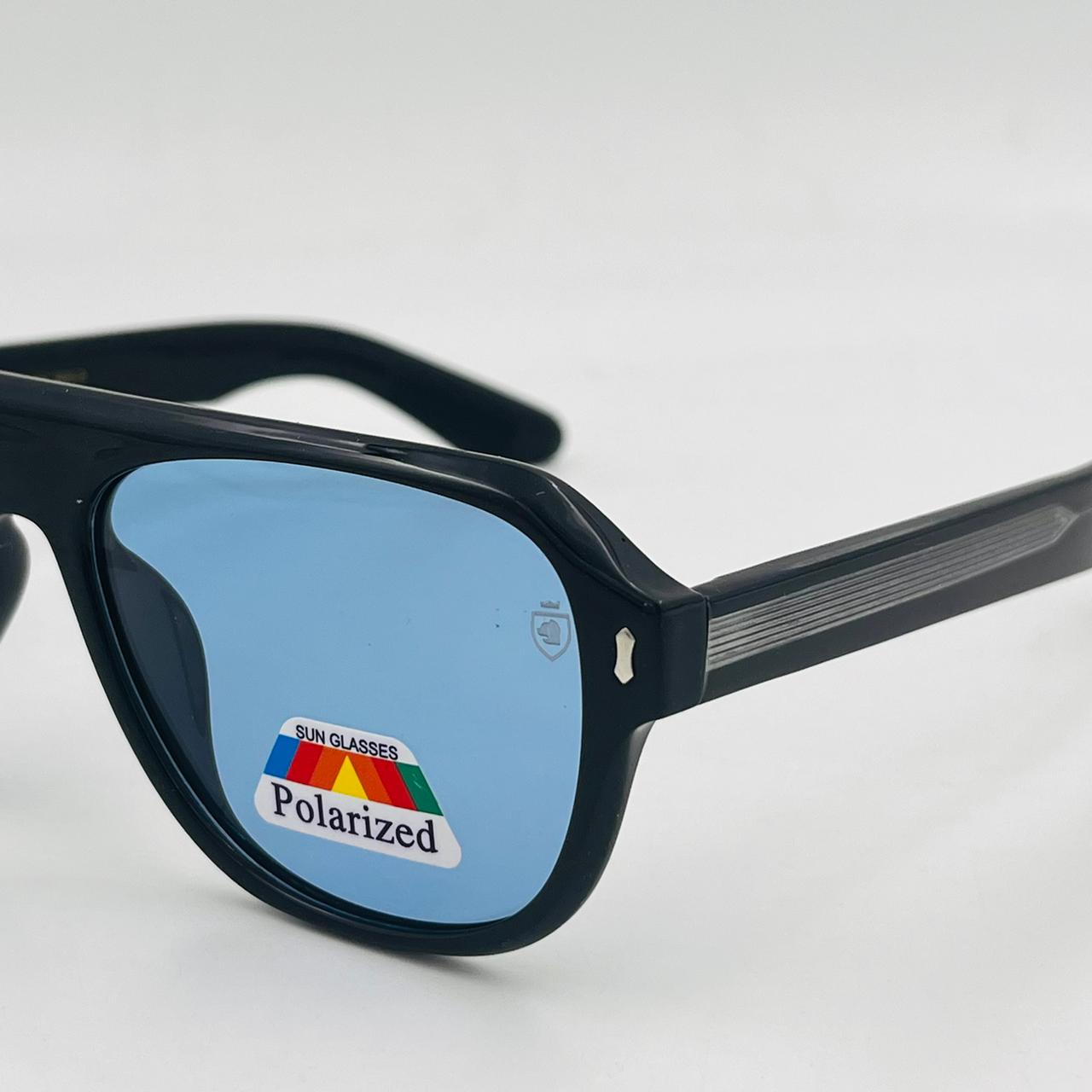 Spexone spexmark AL8801 series: Glossy Black frame with Light Blue lens