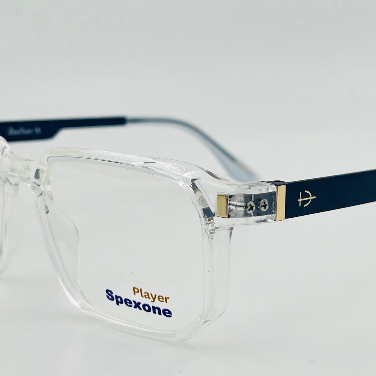 Spexone player 162003 Series:Transparent White with Transparent Lens