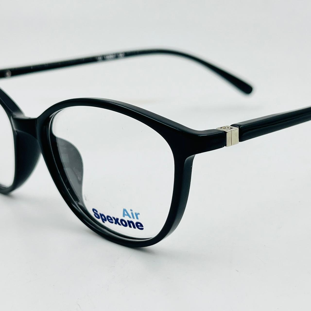 Spexone Air U-1807-50 Series premium: glossy Black with transparent lens