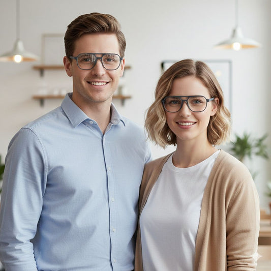 Spexone spexmark LA001 Premium 3-in-1 Magnetic Clip-on Eyeglasses