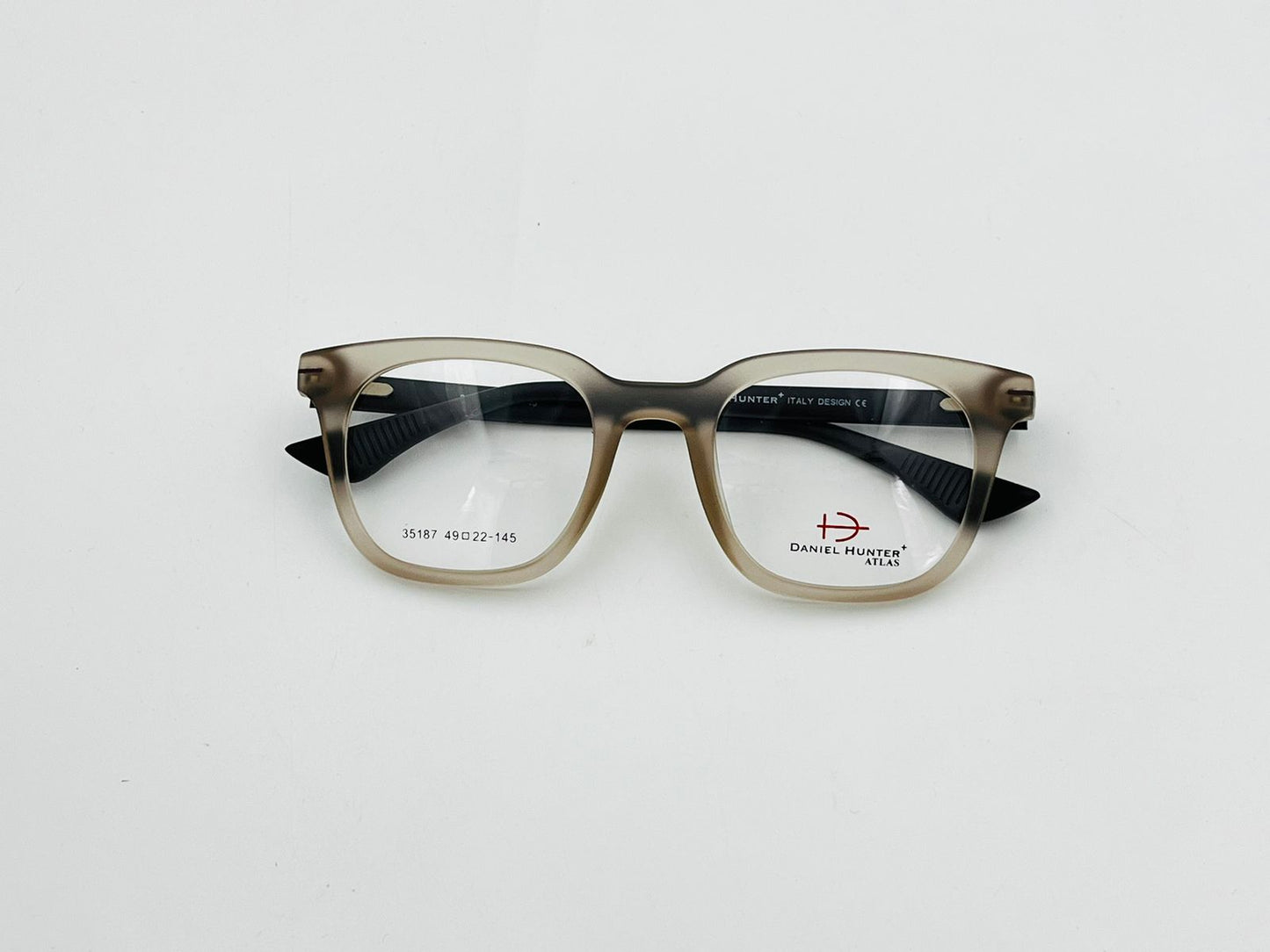 spexone daniel hunter 35187 transparent brown premium eyewear