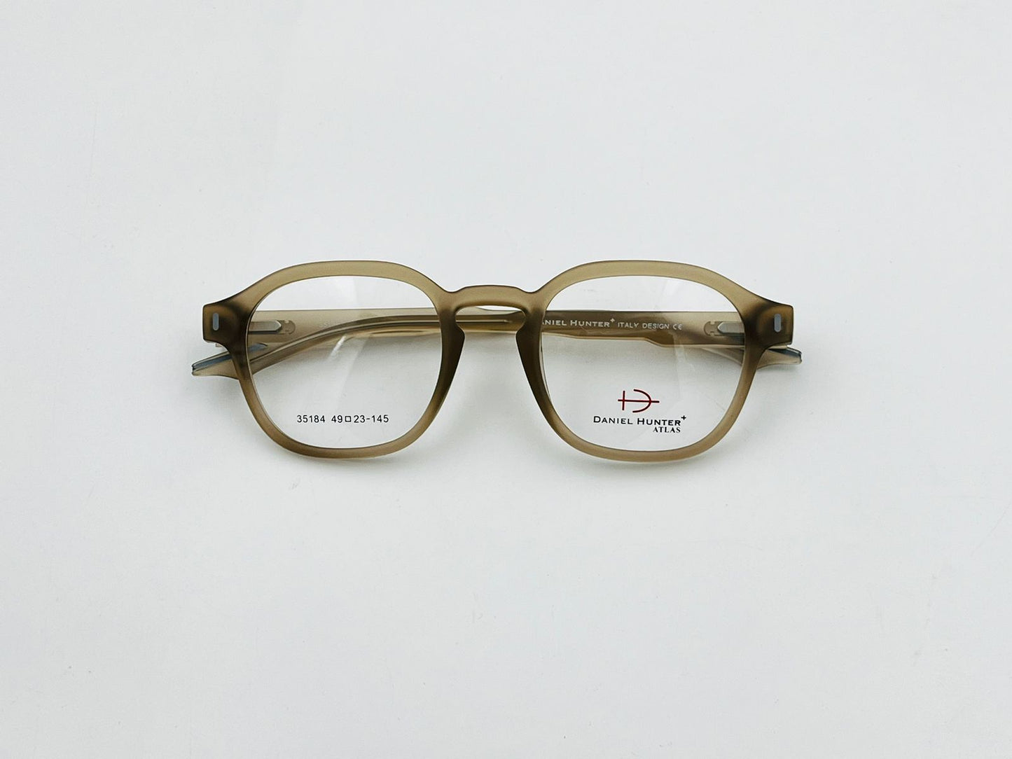 spexone daniel hunter 35184 transparent brown premium eyewear