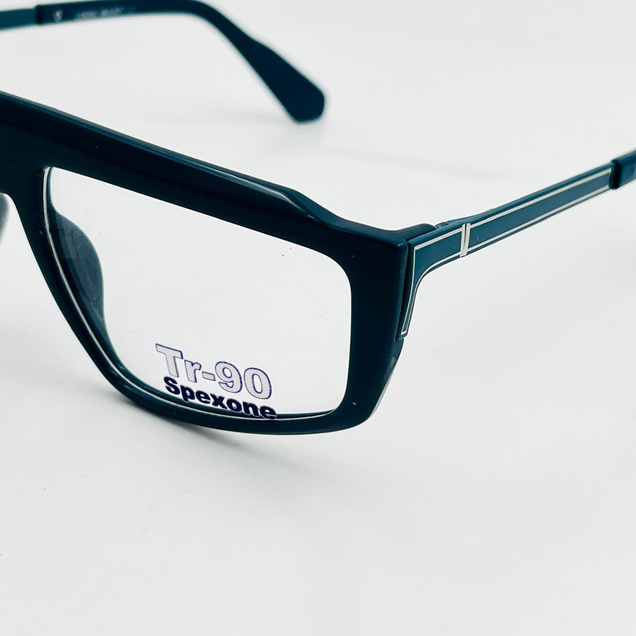 spexone tr90 144019 mate black premium eyewear