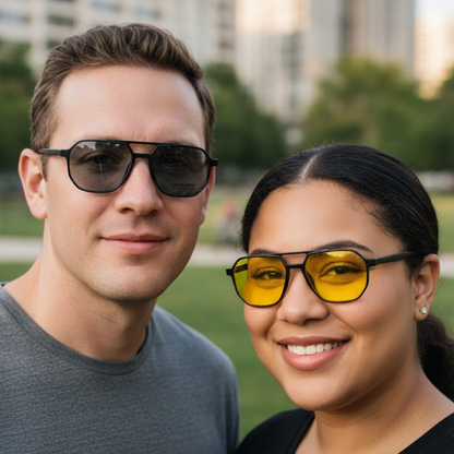 Spexone 3-in-1 Magnetic Clip-On Eyeglasses – Polarized UV Sunglasses