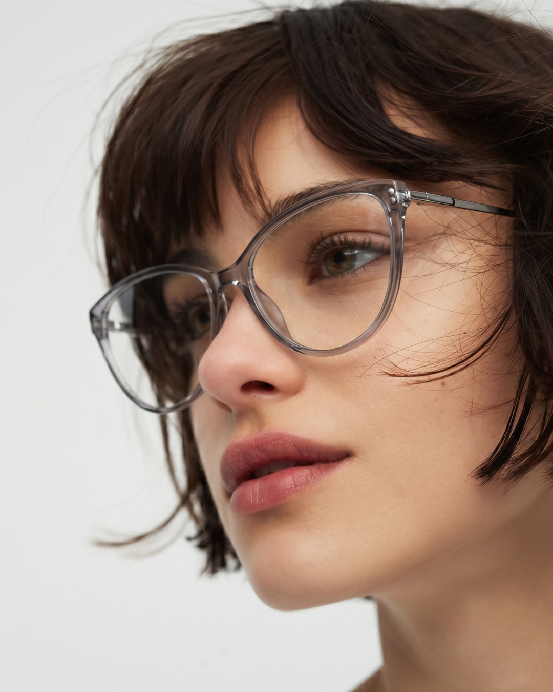 spexone player translucent Gray series: premium  Eyewear for woman