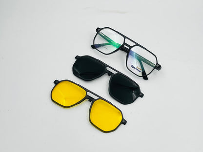 Spexone player SG001 Series: Grey Frame with Transparent Lens