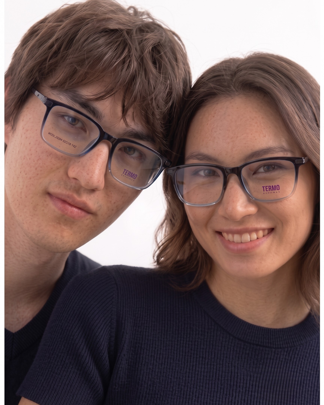 Spexone Termo  Navy blue to crystal : premium eyewear for man & woman