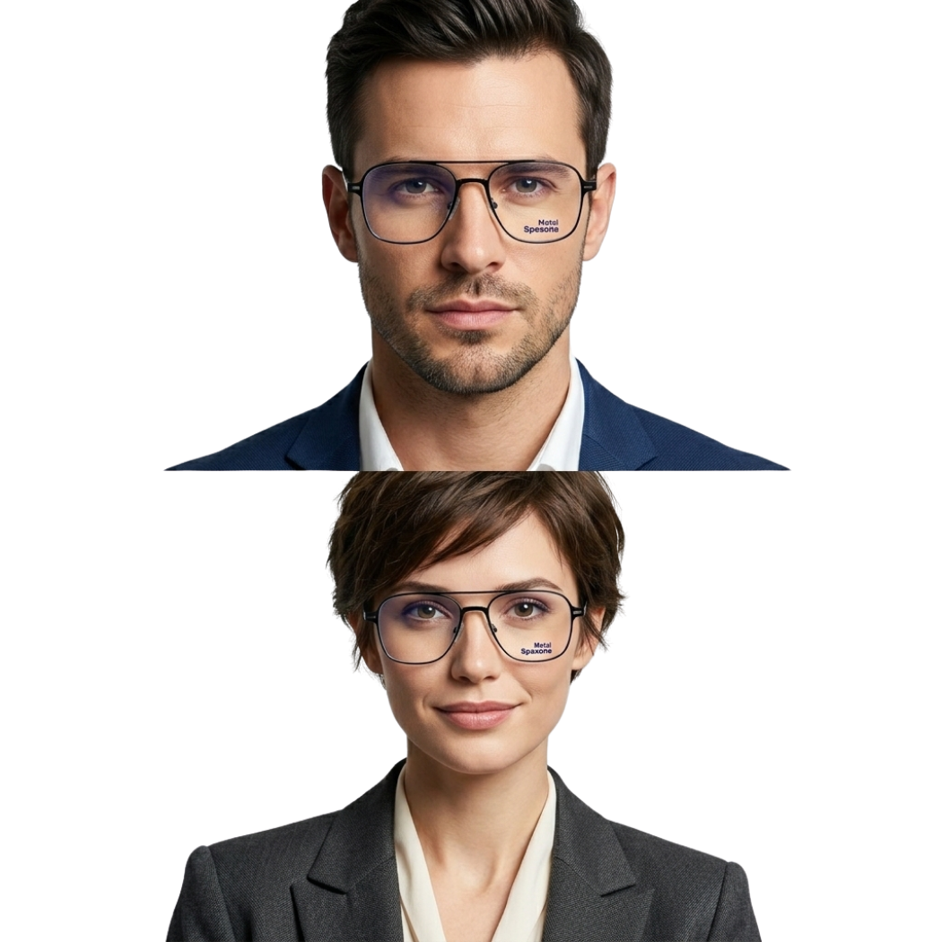 Spexone 3-in-1 Magnetic Clip-On Eyeglasses – Polarized UV Sunglasses