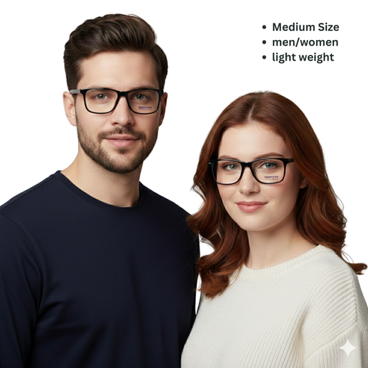 Spexone spexmark LA002 Premium 3-in-1 Magnetic Clip-on Eyeglasses