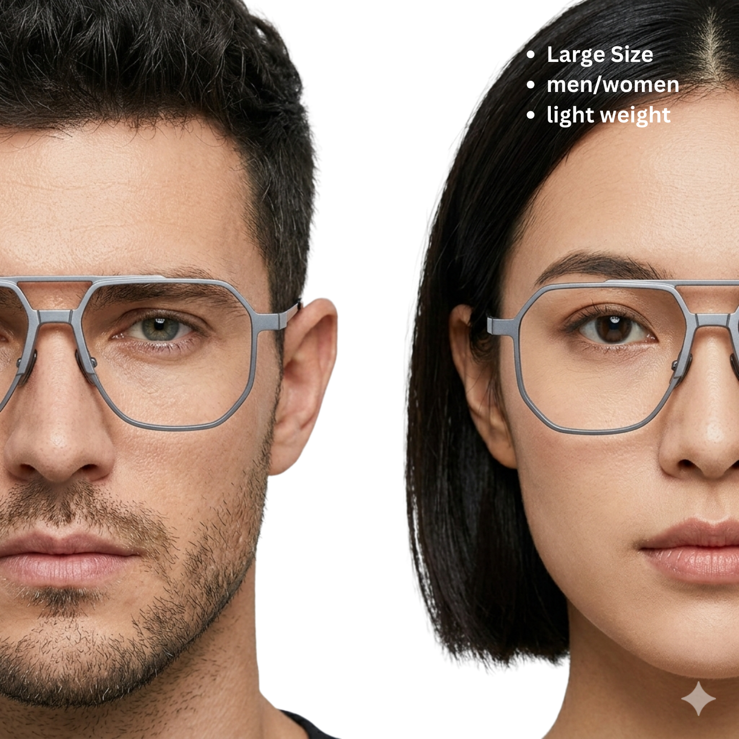 Spexone 3-in-1 Magnetic Clip-On Eyeglasses – Polarized UV Sunglasses