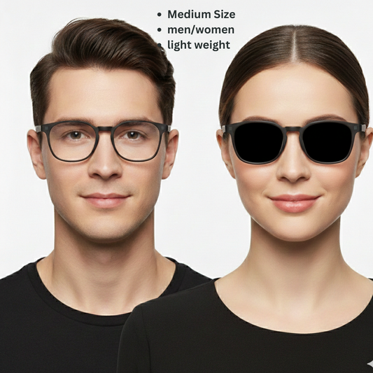 Spexone spexmark LA005 Premium 3-in-1 Magnetic Clip-on Eyeglasses