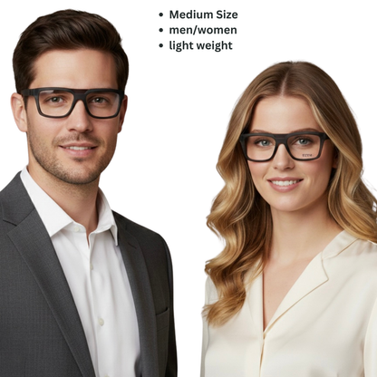 Spexone 3-in-1 Magnetic Clip-On Eyeglasses – Polarized UV Sunglasses