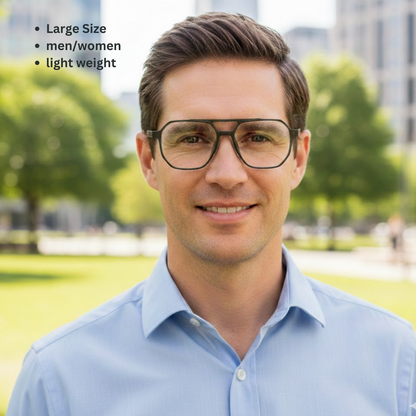 Spexone 3-in-1 Magnetic Clip-On Eyeglasses – Polarized UV Sunglasses