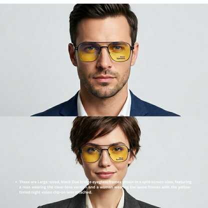 Spexone 3-in-1 Magnetic Clip-On Eyeglasses – Polarized UV Sunglasses
