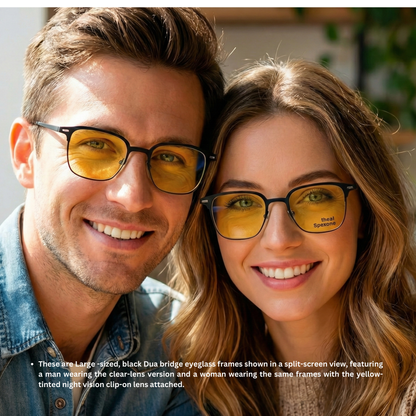 Spexone 3-in-1 Magnetic Clip-On Eyeglasses – Polarized UV Sunglasses