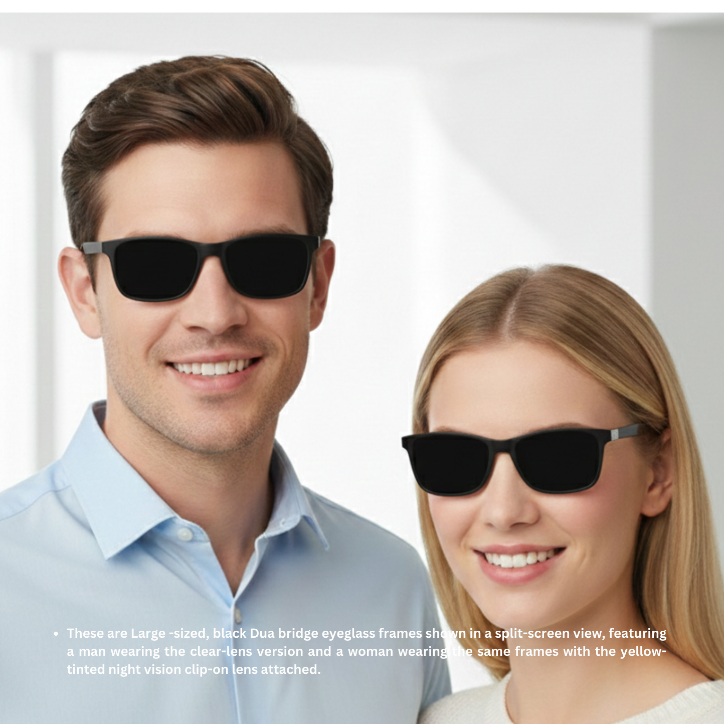 Spexone 3-in-1 Magnetic Clip-On Eyeglasses – Polarized UV Sunglasses