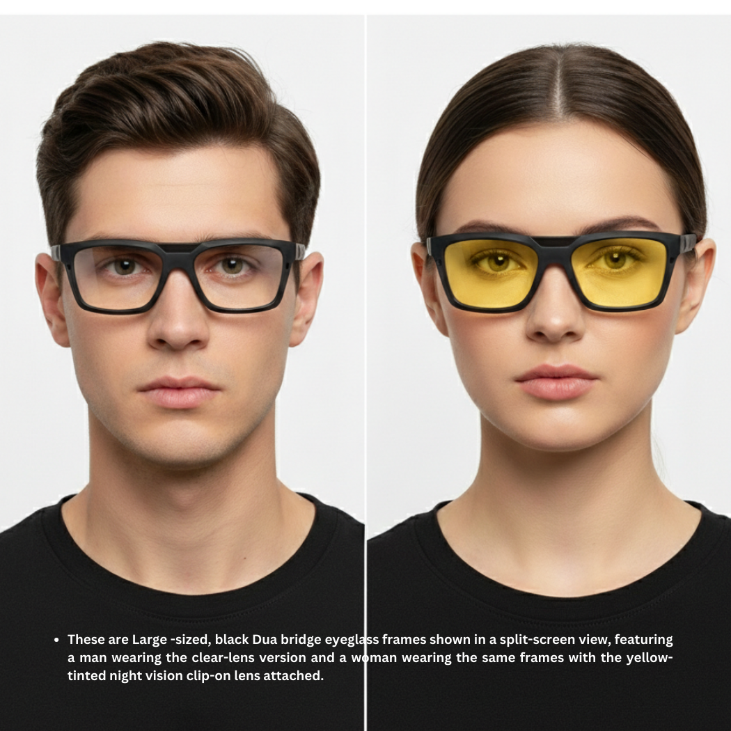Spexone 3-in-1 Magnetic Clip-On Eyeglasses – Polarized UV Sunglasses