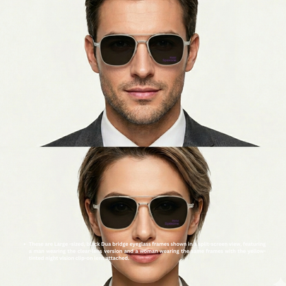 Spexone 3-in-1 Magnetic Clip-On Eyeglasses – Polarized UV Sunglasses