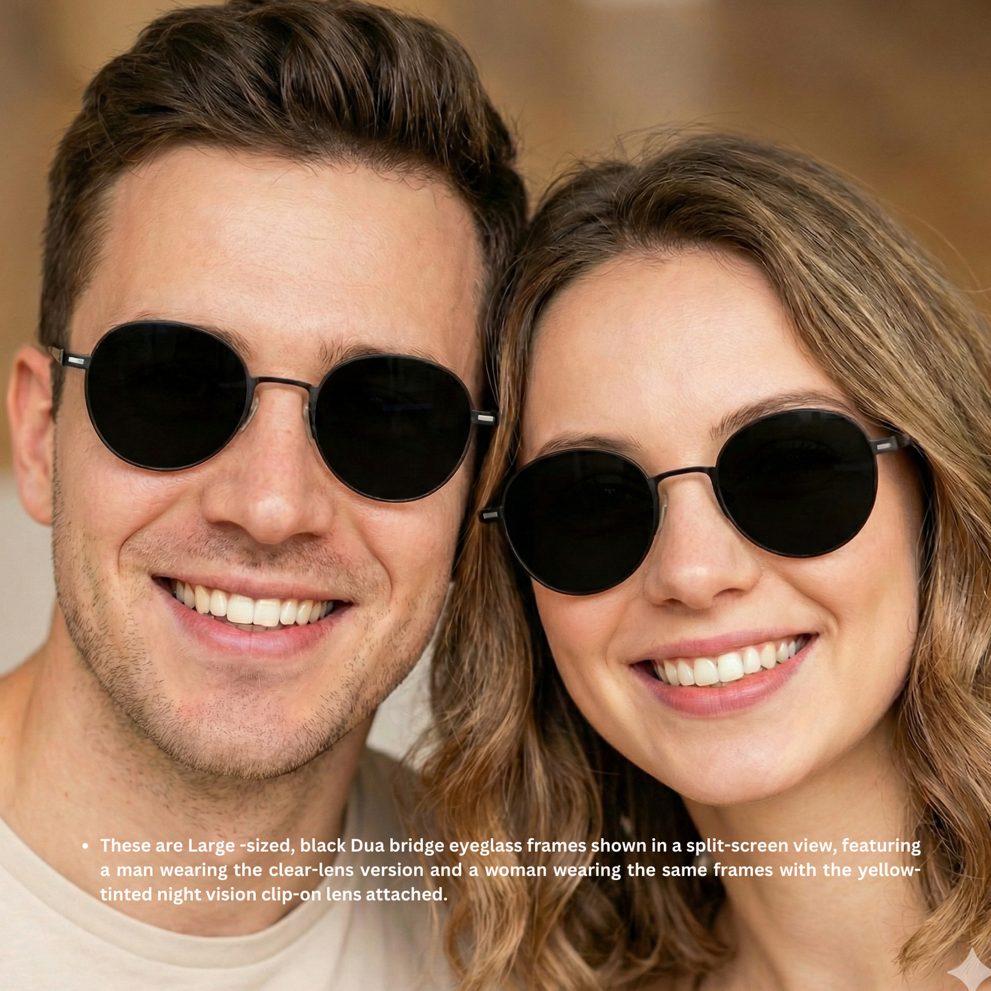 Spexone 3-in-1 Magnetic Clip-On Eyeglasses – Polarized UV Sunglasses