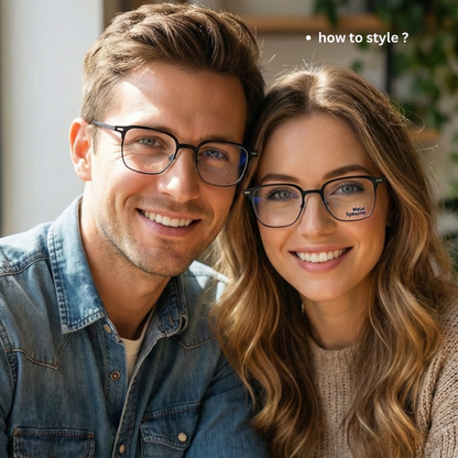 Spexone 3-in-1 Magnetic Clip-On Eyeglasses – Polarized UV Sunglasses