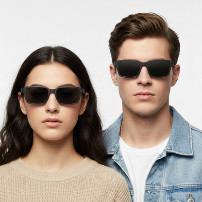 Spexone spexmark AL8804 series : Matte  black frame with Black  lens