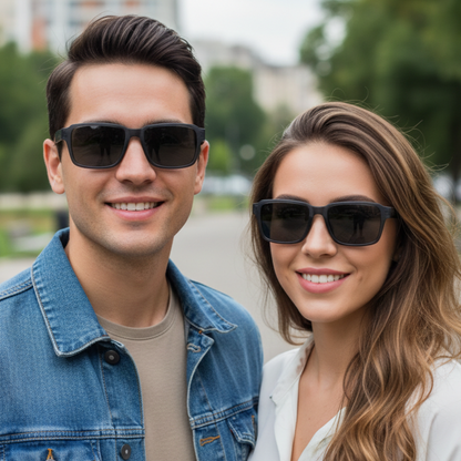 Spexone spexmark AL8804 series : Glossy black frame with grey lens