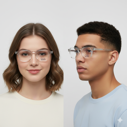 spexone player transparent premium eyewear