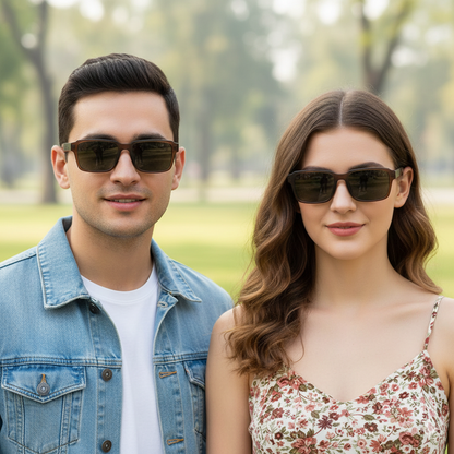 Spexone spexmark AL8804 series :Mottled Brown frame with Dark Grey lens