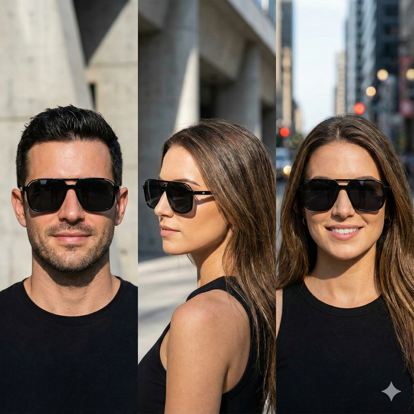 spexone specsmith glossy black premium eyewear