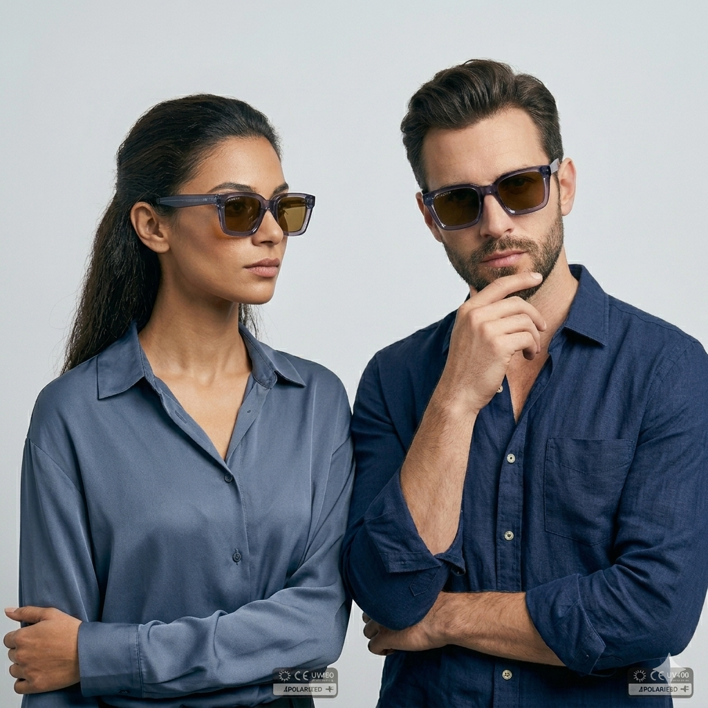 Spexone Specsmith series: Crystal Grey Premium sunglass for man and wo