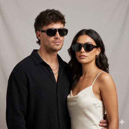 Spexone Daniel morpis series: Black Premium sunglass for man and woman