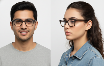 tom han's 147020 brown premium eyewear