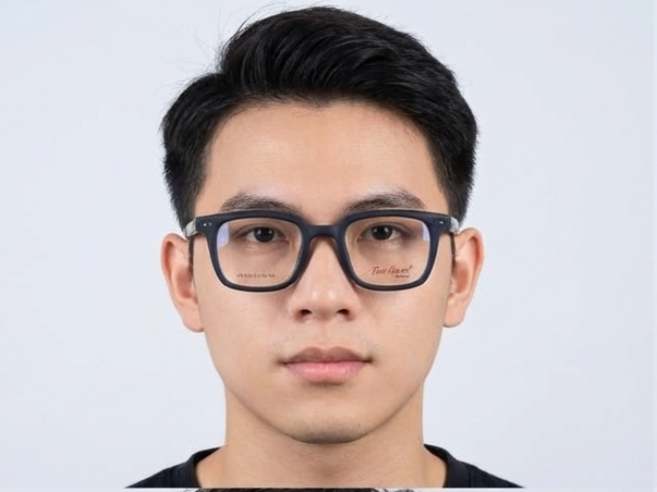 tom han's 147020 dark blue premium eyewear