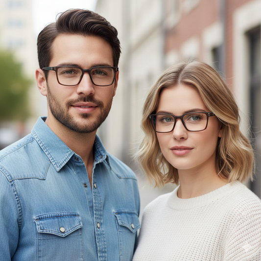 Spexone player 162003 Series: Brown with Transparent Lens