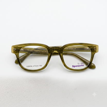 Spexone Lite Olive Green series: premium  Eyewear for man & woman