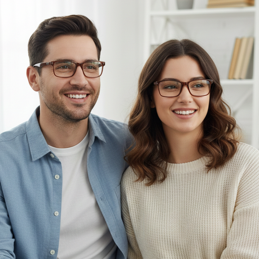 Spexone Air U-830-52 Series premium: Transulent Brown frame