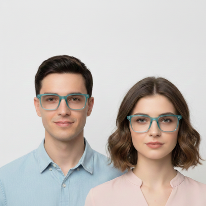 Spexone player 162003 Series: Aqua Blue with Transparent Lens
