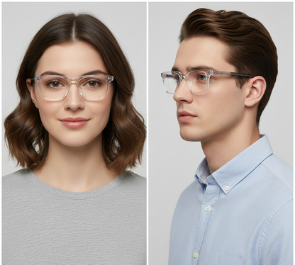 spexone player trasparent  premium eyewear