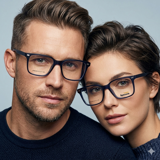 Spexone iconic series: LP82230 Purple premium eyewear for man and woman
