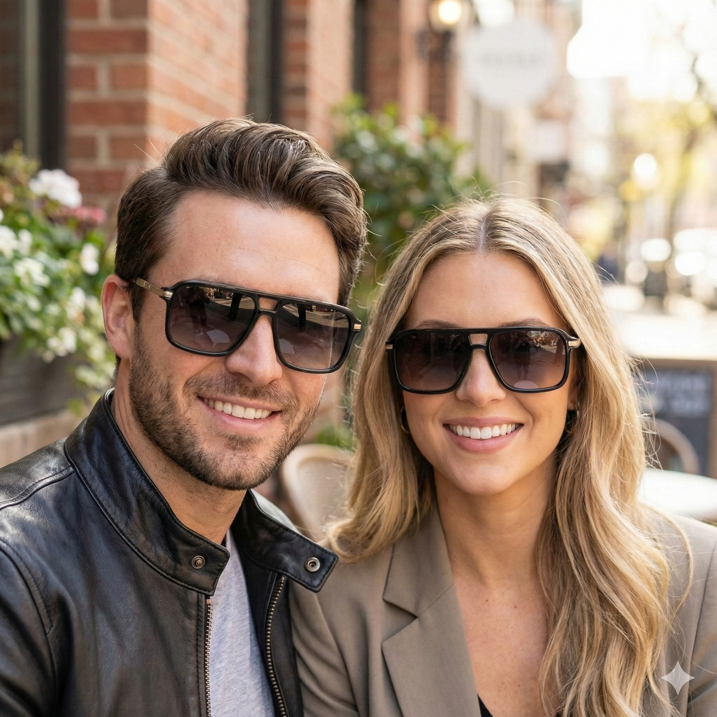 spexone specsmith glossy black premium sunglass