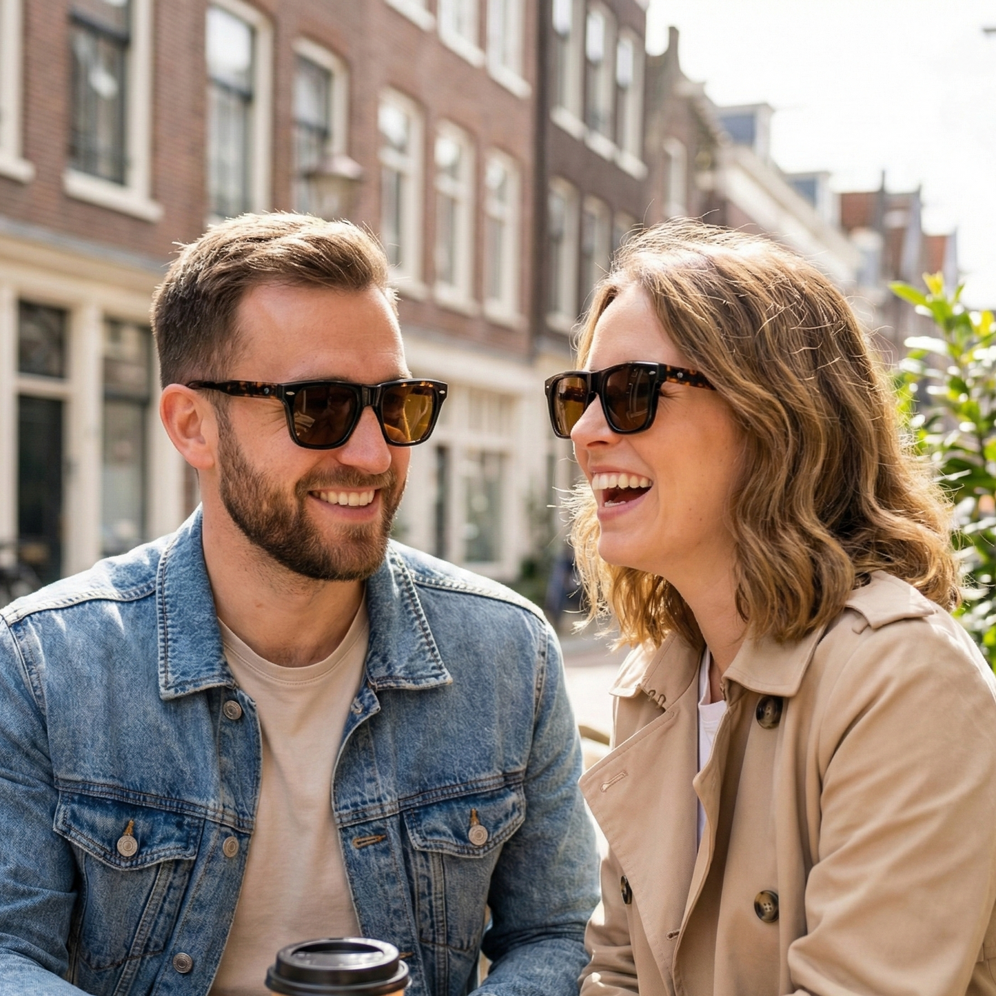 Spexone Specsmith Series:Midnight Black Frame with Amber Tint Lens