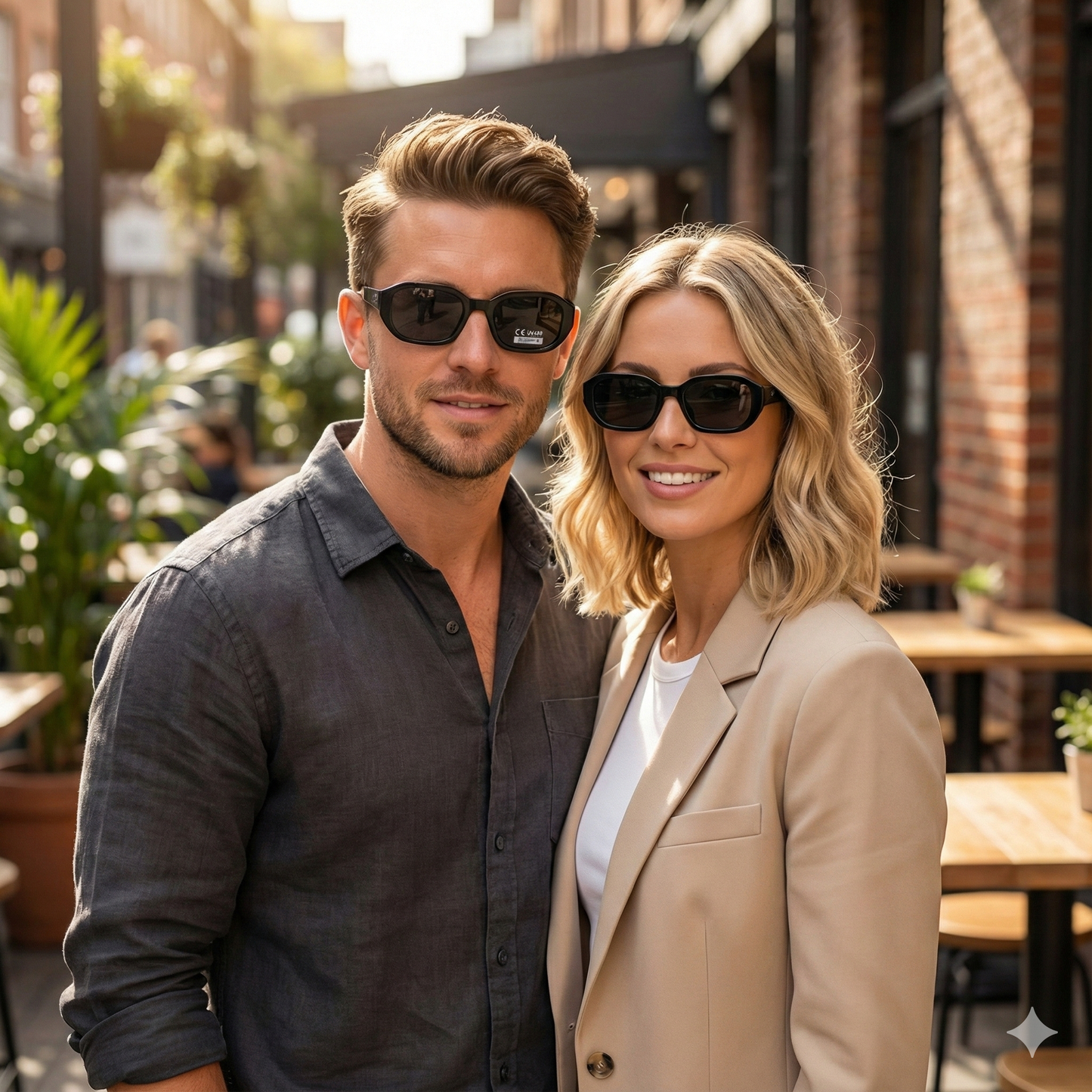 spexone specsmith dark blue premium sunglass