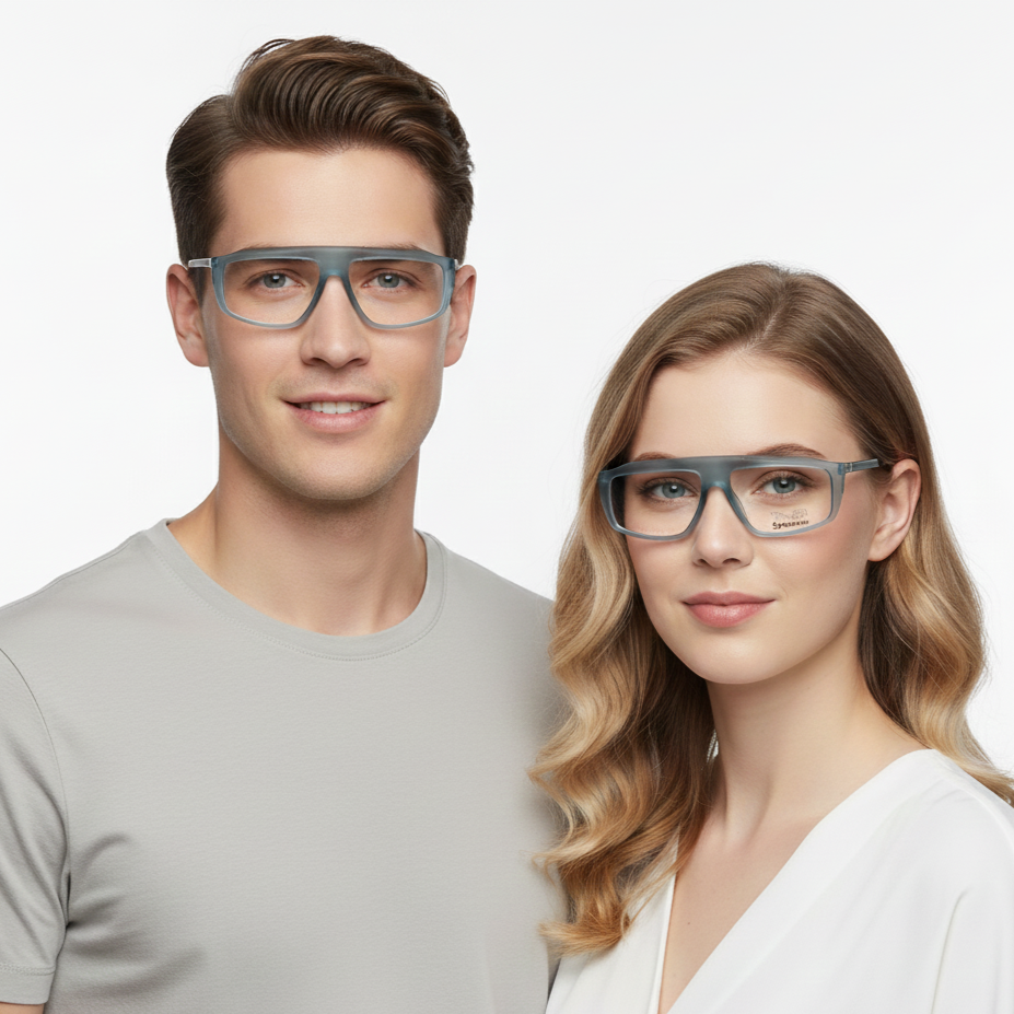 spexone tr90 144019 light blue premium eyewear