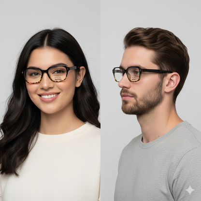 spexone player glossy black premium eyewear