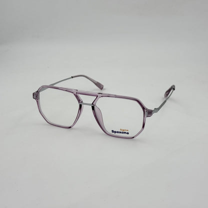 Spexone sigma translucent purple series: premium  Eyewear for man & woman